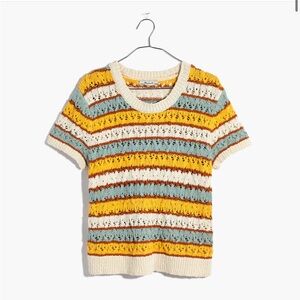 Madewell Carrington Sweater Tee in Stripe, S